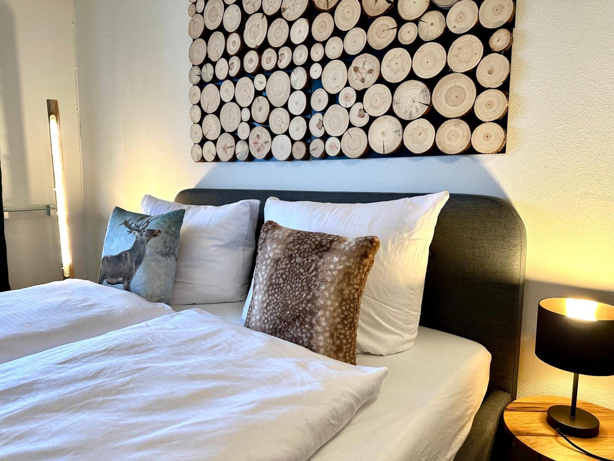 Gemuetliche Ferienwohnung Mit Kostenfreiem Pool 霍兴斯旺德 外观 照片