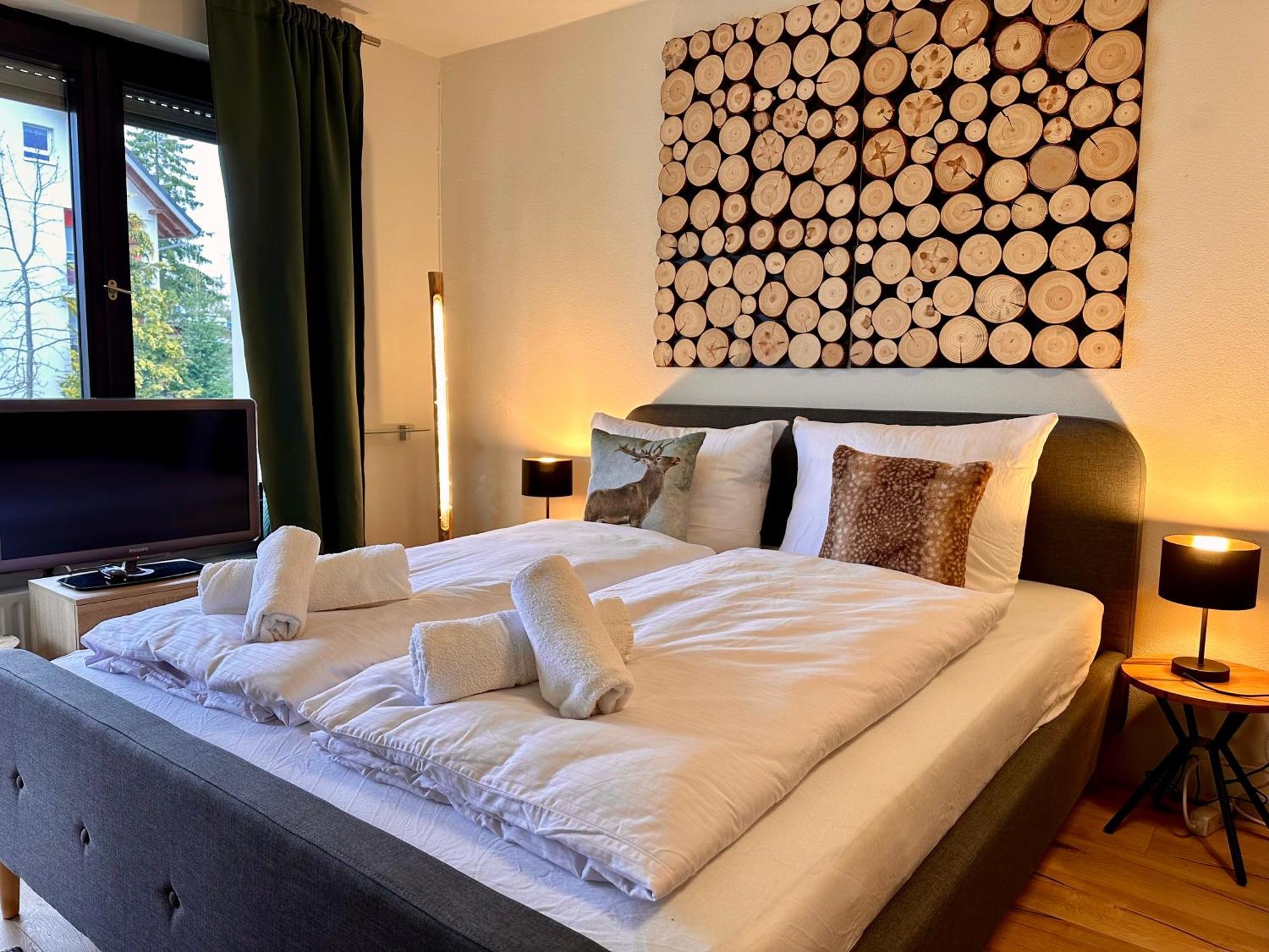 Gemuetliche Ferienwohnung Mit Kostenfreiem Pool 霍兴斯旺德 外观 照片